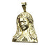14K Gold Virgin Mary Face Necklace